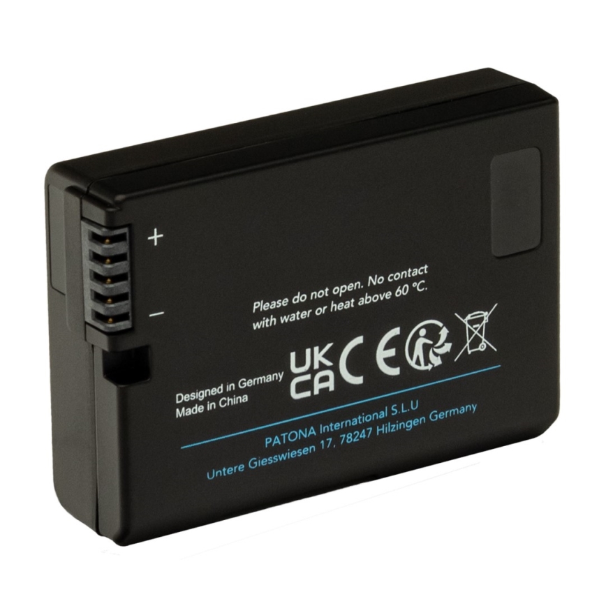 PATONA - Akku Nikon EN-EL14/EN-EL14A 1030mAh Li-Ion Platinum USB-C lataus
