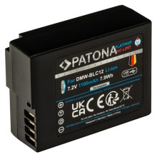 PATONA - Akku Panasonic DMW-BLC12 1100mAh Li-Ion Platinum USB-C lataus