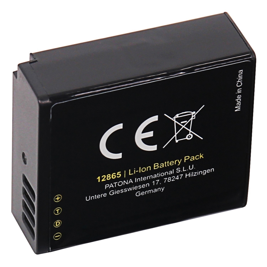 PATONA - Akku Panasonic DMW-BLG10E 1000mAh Li-Ion Protect