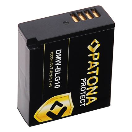 PATONA - Akku Panasonic DMW-BLG10E 1000mAh Li-Ion Protect