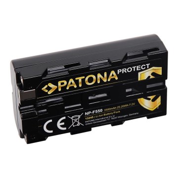 PATONA - Akku Sony NP-F550 3500mAh Li-Ion 7,2V Protect
