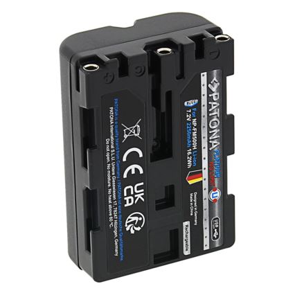 PATONA - Akku Sony NP-FM500H 2250mAh Li-Ion Platinum USB-C lataus