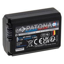 PATONA - Akku Sony NP-FW50 1030mAh Li-Ion Platinum USB-C lataus