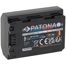 PATONA - Akku Sony NP-FZ100 2400mAh Li-Ion Platinum USB-C