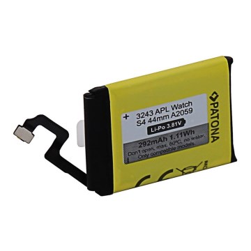 PATONA - Apple Watch -akku 4 292mAh A2059 44 mm