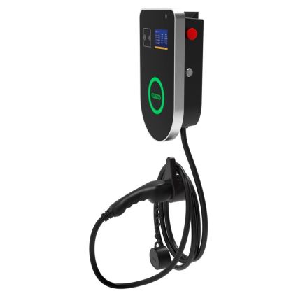 PATONA - Latausasema LCD-näytöllä sähköautoille 11kW/400V/16A IP54
