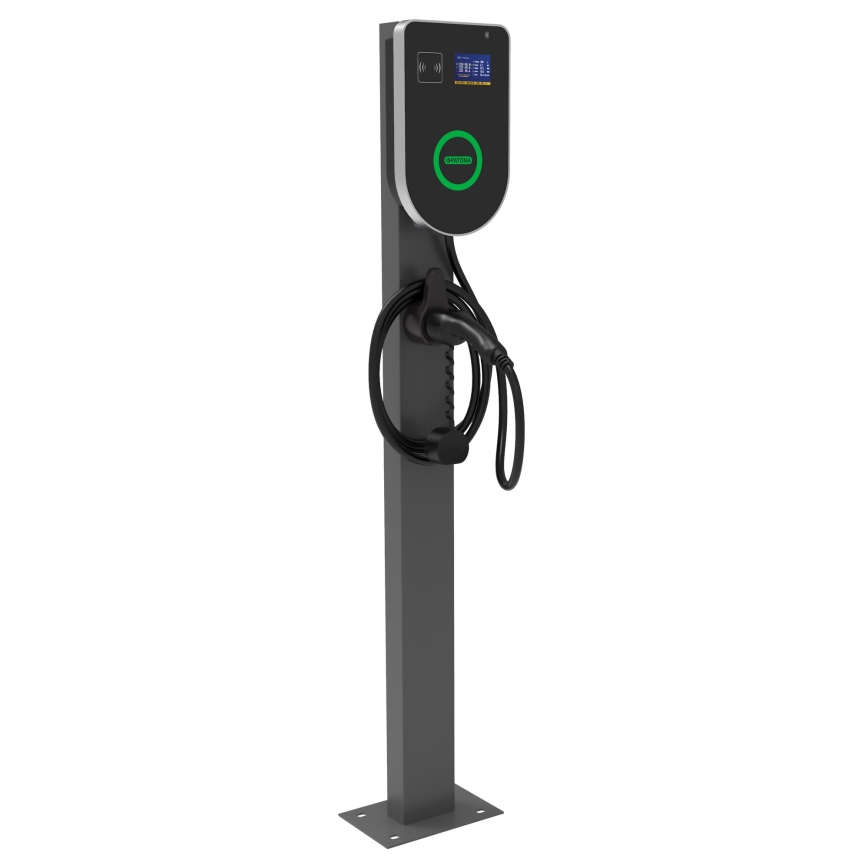 PATONA - Latausasema LCD-näytöllä sähköautoille 11kW/400V/16A IP54