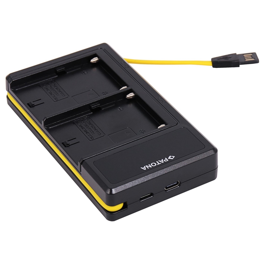 PATONA - Laturi Dual Sony NP-F970/F960/F950 USB