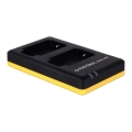 PATONA - Laturi Foto Dual Quick Canon LP-E17 USB