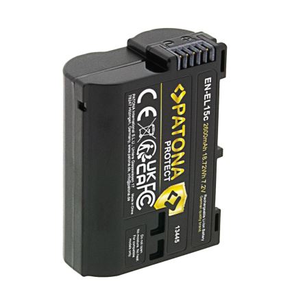 PATONA - Nikon EN-EL15C -akku 2600 mAh Li-Ion Protect
