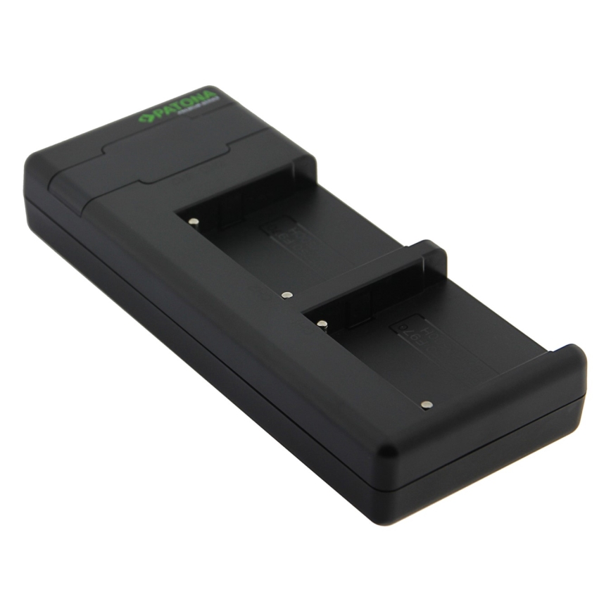 PATONA - Pikalaturi Dual Sony F550/F750/F970/FM50 + kaapeli USB-C 0,6m