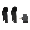 PATONA - SETTI 2x Langaton mikrofoni iPhonelle USB-C 5V 50 mAh