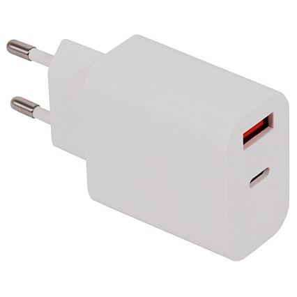 PATONA - Sovitin USB- ja USB-C-lähdöllä 18 W Laturi