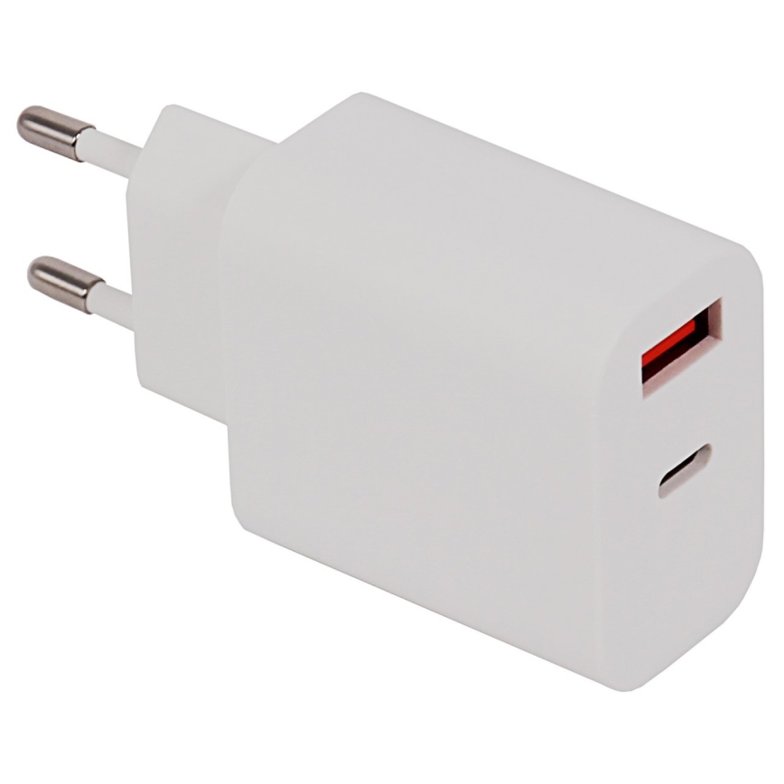 PATONA - Sovitin USB- ja USB-C-lähdöllä 18 W Laturi