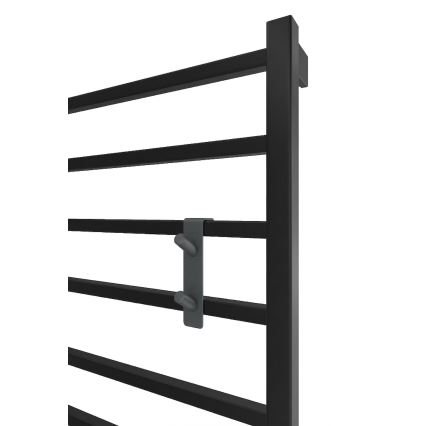 Patterikoukku INOX, ruostumaton teräs/antrasiitti