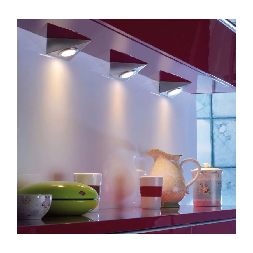 Paul Neuhaus 1119-55-3 - SETTI 3x LED Huonekaluvalaisin anturilla HELENA LED/2,5W/230V