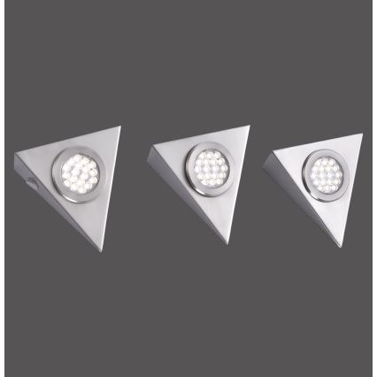 Paul Neuhaus 1119-55-3 - SETTI 3x LED Huonekaluvalaisin anturilla HELENA LED/2,5W/230V