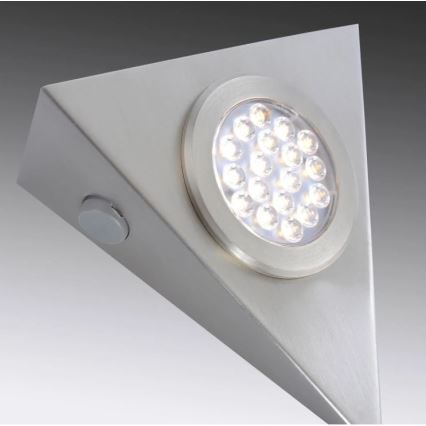 Paul Neuhaus 1119-55-3 - SETTI 3x LED Huonekaluvalaisin anturilla HELENA LED/2,5W/230V