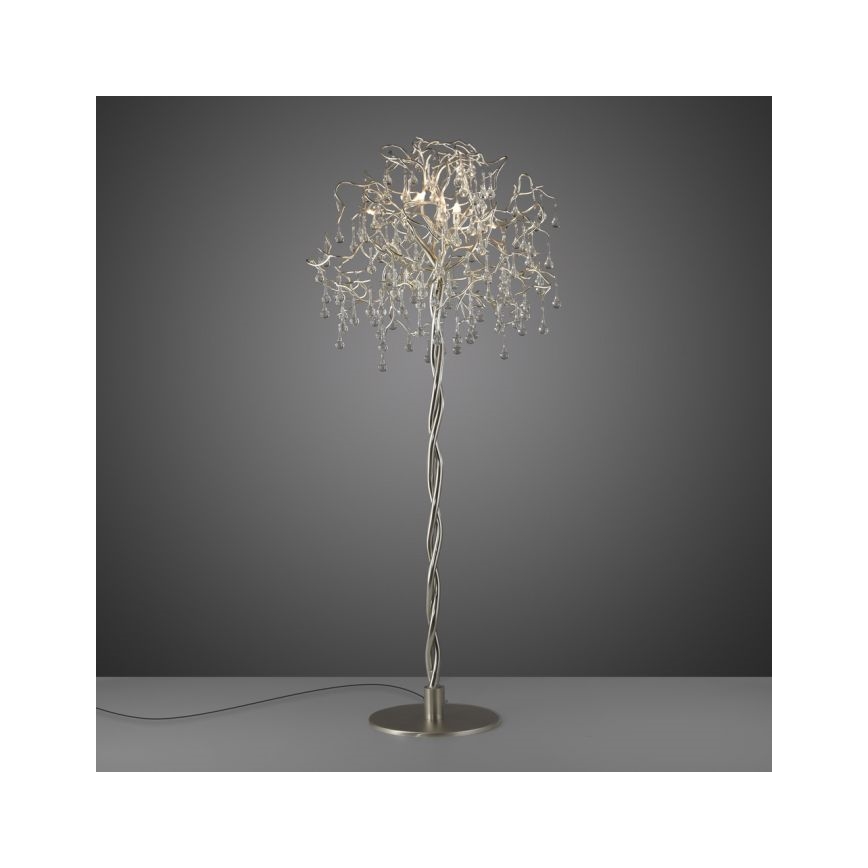 Paul Neuhaus 232-55 - Lattialamppu ICICLE 5xG9/40W230V kiiltävä kromi