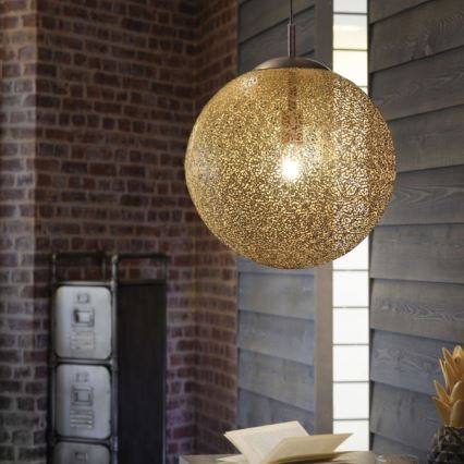 Paul Neuhaus 2421-48 - Kattokruunu johdossa GRETA 1xE27/60W/230V halkaisija 40 cm