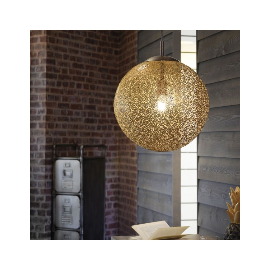 Paul Neuhaus 2421-48 - Kattokruunu johdossa GRETA 1xE27/60W/230V halkaisija 40 cm