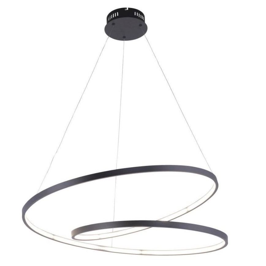 Paul Neuhaus 2474-18 - Himmennettävä LED-riippuvalaisin ROMAN LED/40W/230V musta