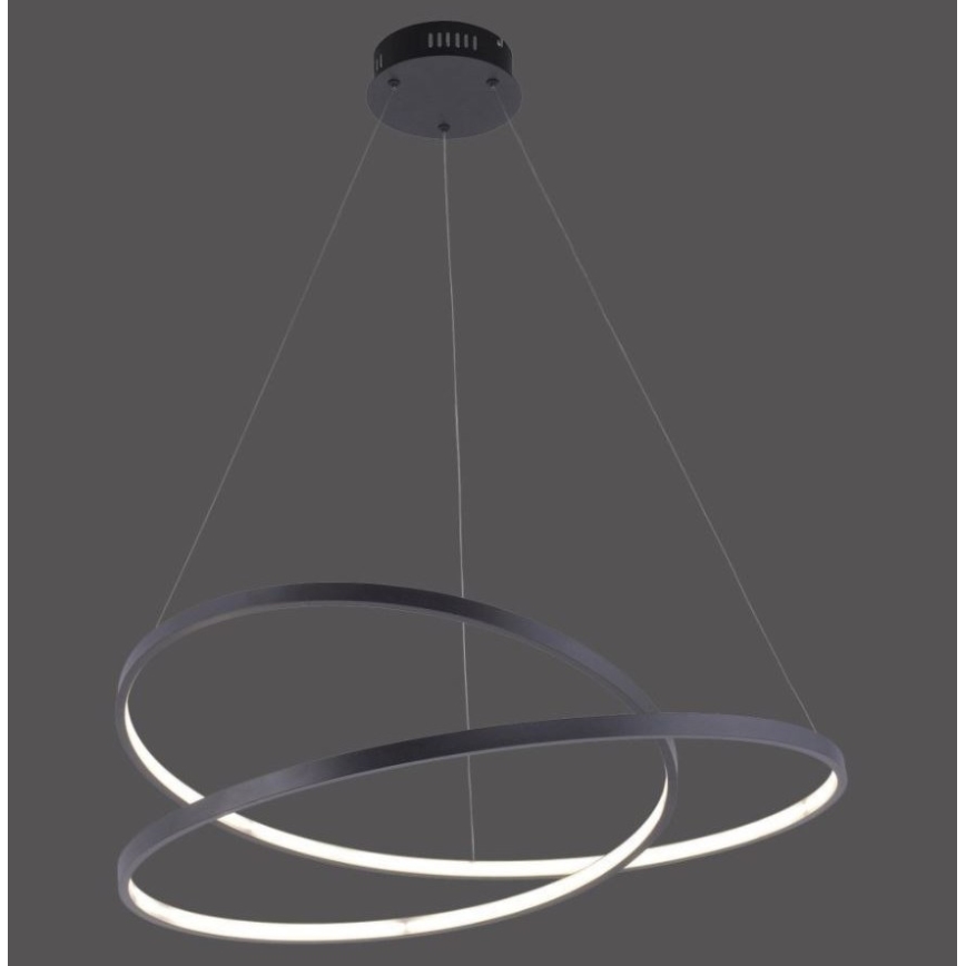 Paul Neuhaus 2474-18 - Himmennettävä LED-riippuvalaisin ROMAN LED/40W/230V musta