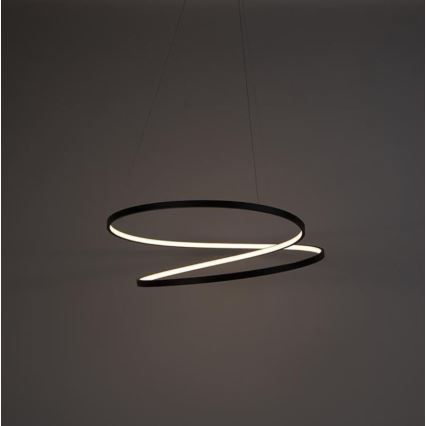 Paul Neuhaus 2474-18 - Himmennettävä LED-riippuvalaisin ROMAN LED/40W/230V musta