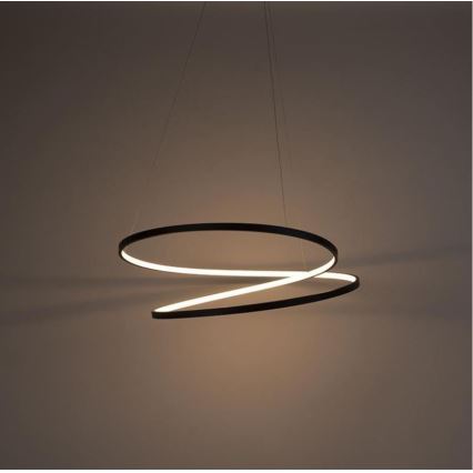 Paul Neuhaus 2474-18 - Himmennettävä LED-riippuvalaisin ROMAN LED/40W/230V musta