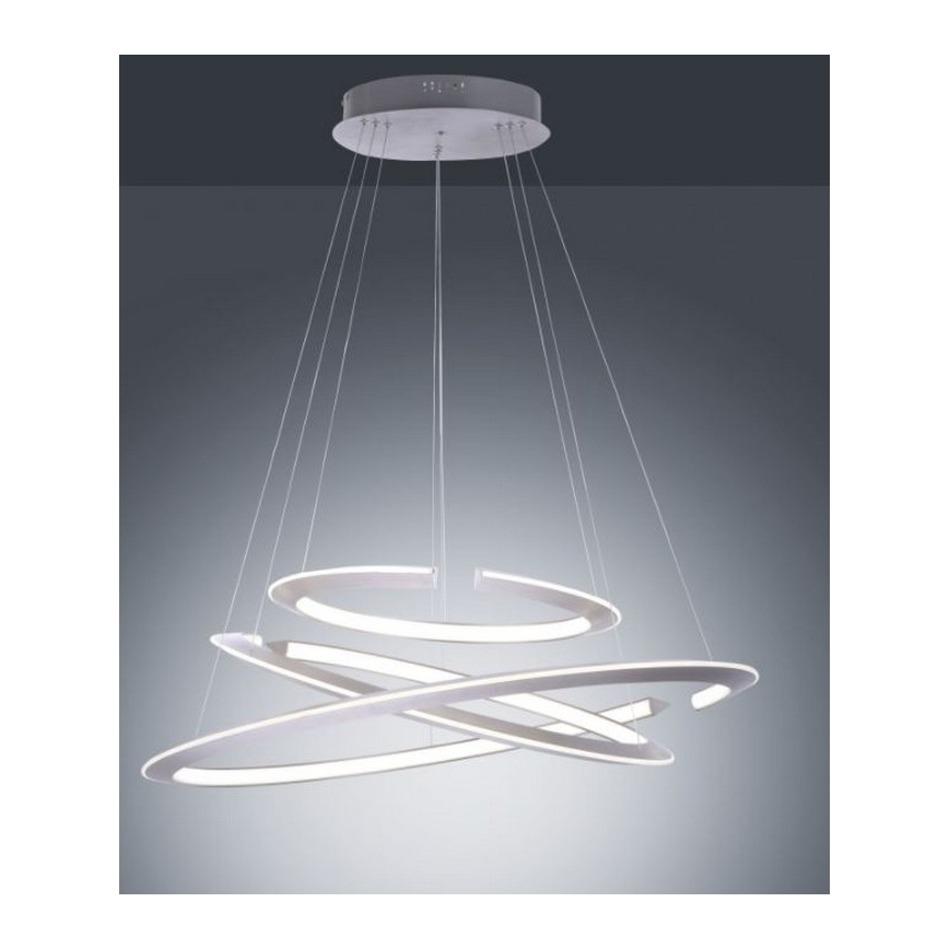 Paul Neuhaus 2493-55 - LED himmennettävä riippuvalaisin ALESSA 3xLED/38W/230V + kaukosäädin