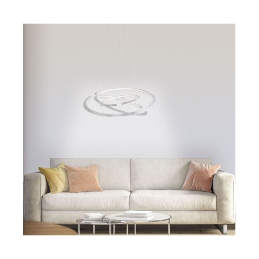 Paul Neuhaus 2493-55 - LED himmennettävä riippuvalaisin ALESSA 3xLED/38W/230V + kaukosäädin