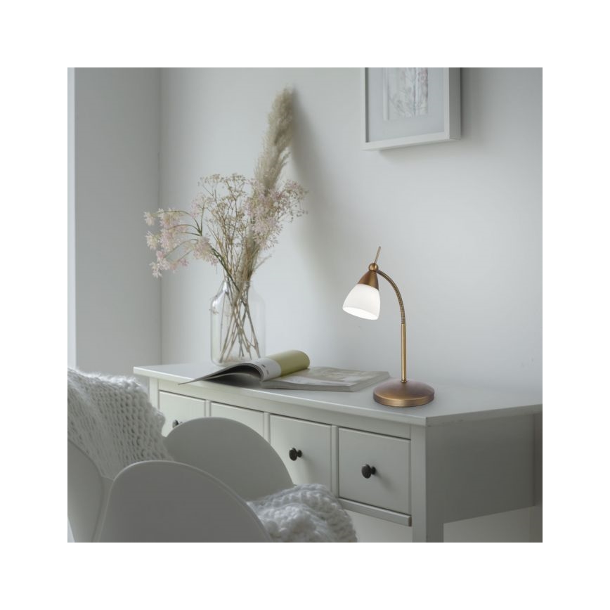 Paul Neuhaus 4001-11 - Himmennettävä LED-kosketuspöytävalaisin PINO 1xG9/3W/230V kupari