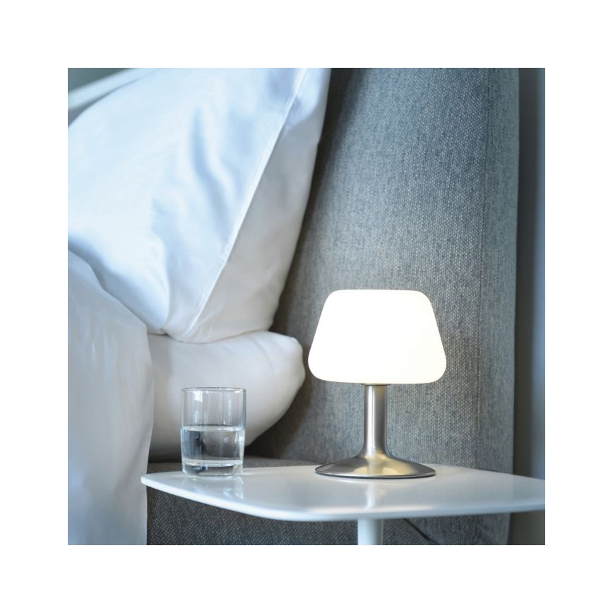 Paul Neuhaus 4078-55 - Himmennettävä LED-kosketuspöytävalaisin TILL 1xG9/3W/230V mattakromi