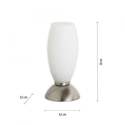 Paul Neuhaus 4412-55 - Kosketushimmennettävä pöytälamppu JOY 1xG9/28W/230V