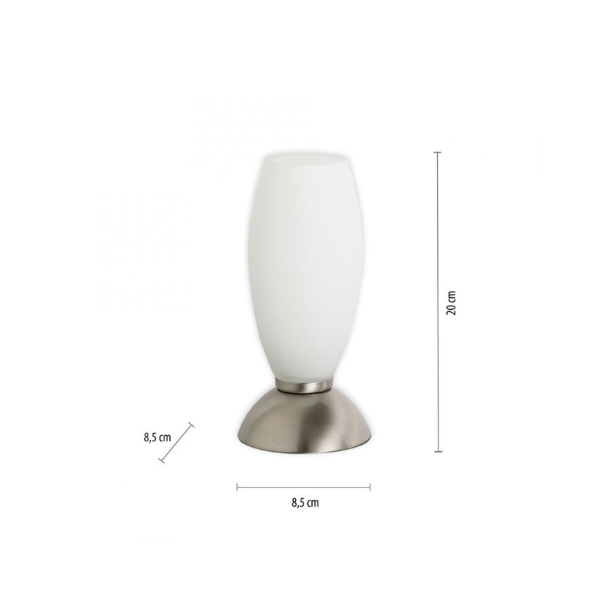 Paul Neuhaus 4412-55 - Kosketushimmennettävä pöytälamppu JOY 1xG9/28W/230V