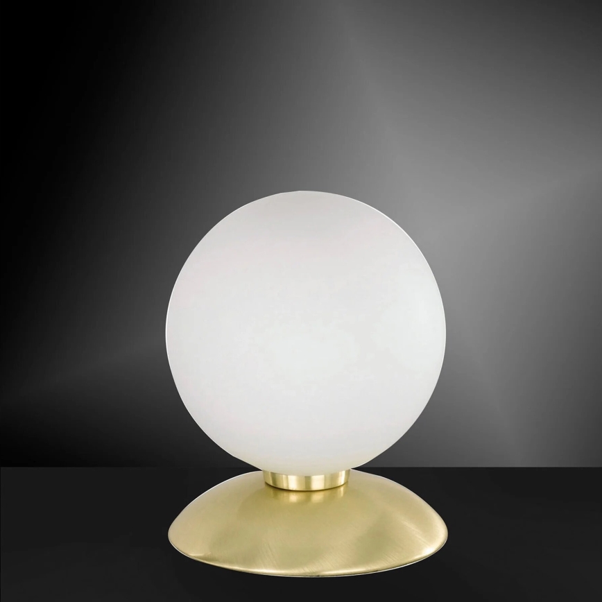 Paul Neuhaus 4437-60 - Himmennettävä kosketusohjattu pöytälamppu BUBBA 1xG9/28W/230V kultainen