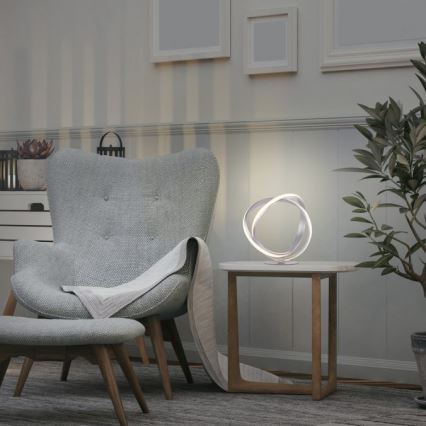 Paul Neuhaus 4531-55 - LED Himmennettävä pöytälamppu MELINDA LED/18W/230V kromi