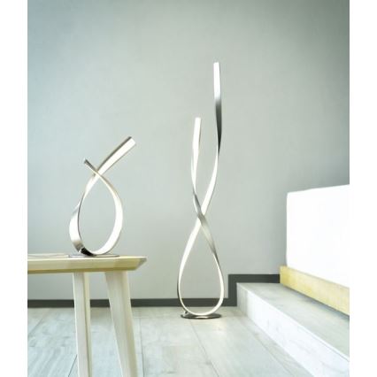 Paul Neuhaus 4720-55 - Himmennettävä LED Pöytälamppu LINDA LED/11,4W/230V mattakromi