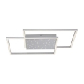 Paul Neuhaus 6024-55 - LED Himmennettävä pinta-asetettava kattokruunu YUKI LED/49W/230V + kauko-ohjain