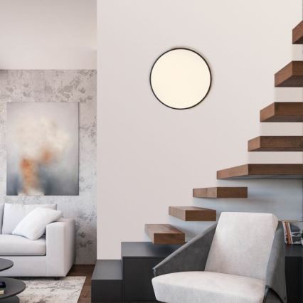 Paul Neuhaus 6071-18 - LED himmennettävä kattovalaisin Q-PIATO LED/35W/230V halkaisija 51 cm 2700-5000K Wi-Fi + kaukosäädin