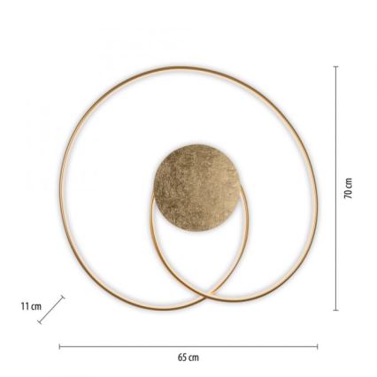 Paul Neuhaus 6189-12 - Himmennettävä LED-kattovalaisin NASTRO LED/26W/230V
