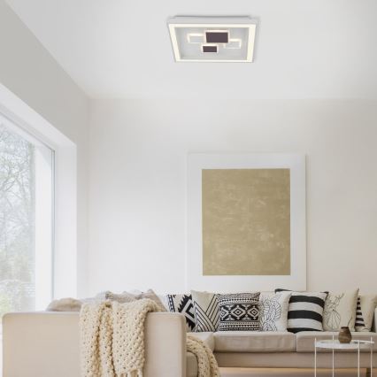 Paul Neuhaus 6283-16 - Himmennettävä LED-kattovalaisin ELIZA LED/30W/230V + LED/18,5W