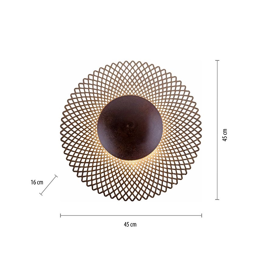 Paul Neuhaus 6551-48 - LED Himmennettävä kattovalo NEVIS LED/18W/230V