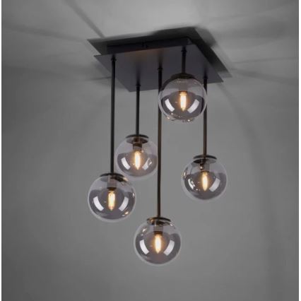 Paul Neuhaus 6719-18 - LED Kattokruunu tangossa WIDOW 5xG9/3W/230V