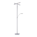 Paul Neuhaus 687-55 - LED-himmennettävä lattiavalaisin ARTUR 2xLED/27W + LED/6W