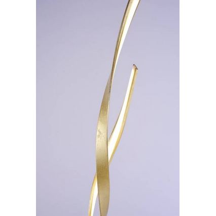 Paul Neuhaus 720-12 - Himmennettävä LED-lattiavalaisin LINDA LED/27W/230V kultainen