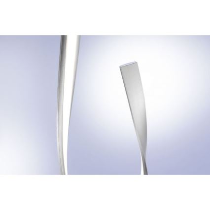 Paul Neuhaus 720-55 - Himmennettävä LED-lattiavalaisin LINDA LED/27W/230V kiiltävä kromi