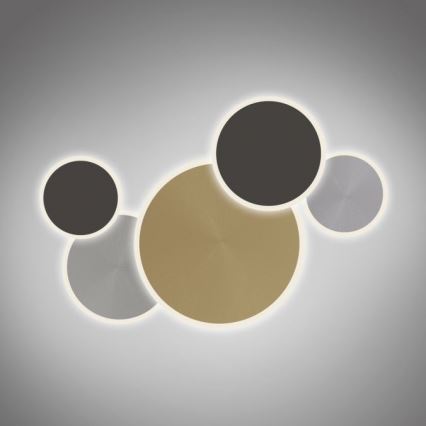 Paul Neuhaus 8008-70 - Himmennettävä LED-kattovalaisin Q-PIATO LED/49W/230V 2700-5000K Wi-Fi + kauko-ohjaus