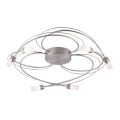 Paul Neuhaus 8250-55 - LED Himmennettävä pinta-asetettava kattokruunu NELIA 6xLED/3W/230V
