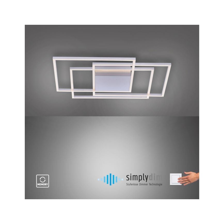 Paul Neuhaus 8256-55 - Himmennettävä LED-kattovalaisin INIGO 3xLED/16W/230V